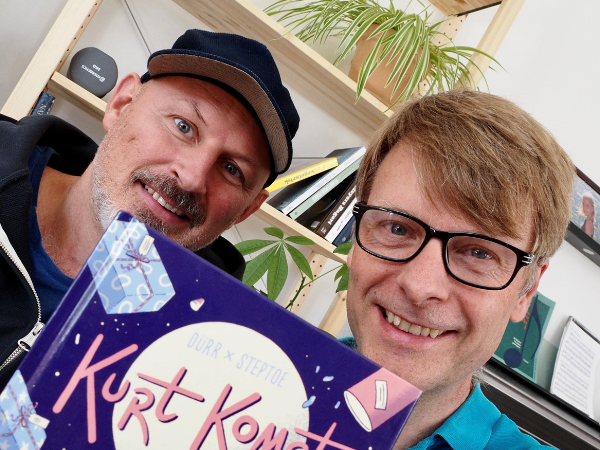 Portræt af to mænd