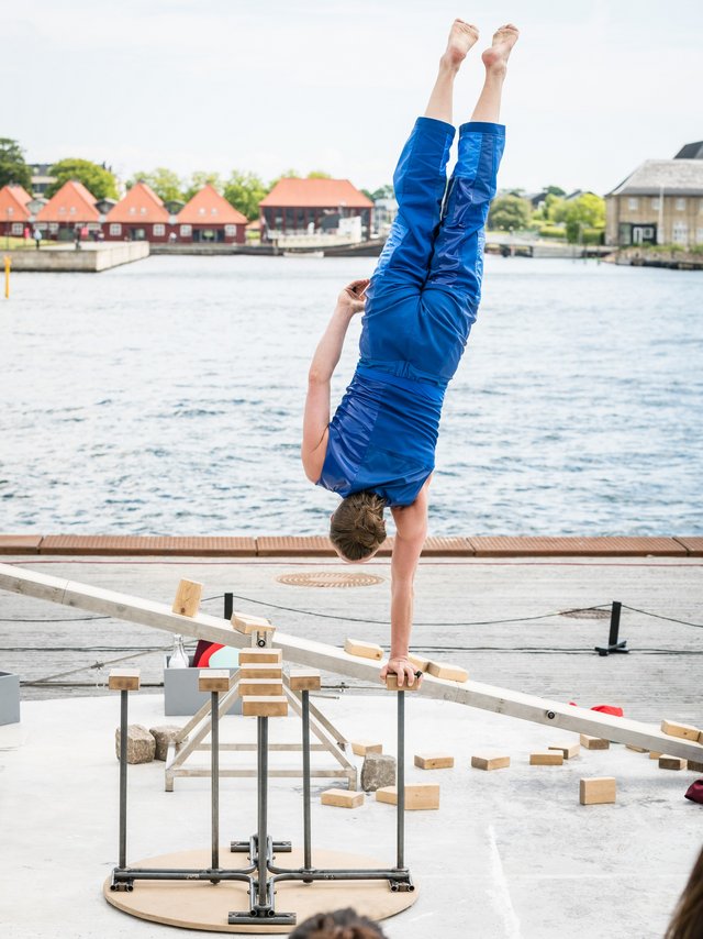 Billede fra en forestilling af legatmodtageren