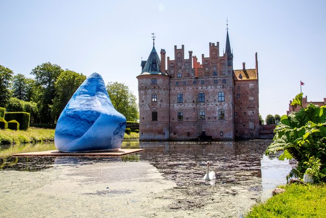 Foto af kunstprojekt på Heartland Festival