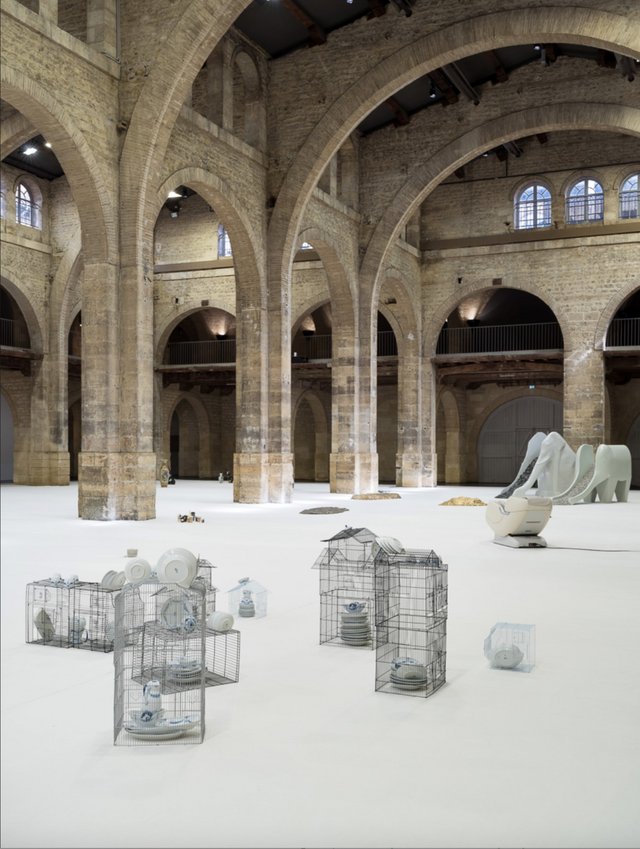 Udstillingsværk af Nina Beier.