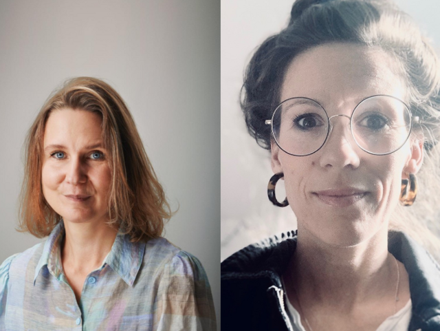 To portrætter af kvinder